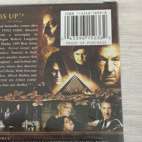 DVD 2 DISC FULL SCREEN SPECIAL EDITION THE DA VINCI CODE - Picture 6 of 7